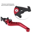 thumbnail image 3 of Rdeghly 1Pair Motorcycle Scooter CNC Aluminum Modification Double Disc Brake Lever, 3 of 8