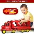 thumbnail image 3 of PayUSD Toddler Trucks Toys for Boys Age 1-3 3-5, 5 in 1 Fire Car Truck for Toddlers Boys Girls 1 2 3 4 5 6 Years Old, Toddler Boy Toys Christmas Birthday Gift Car Sets, 3 of 10