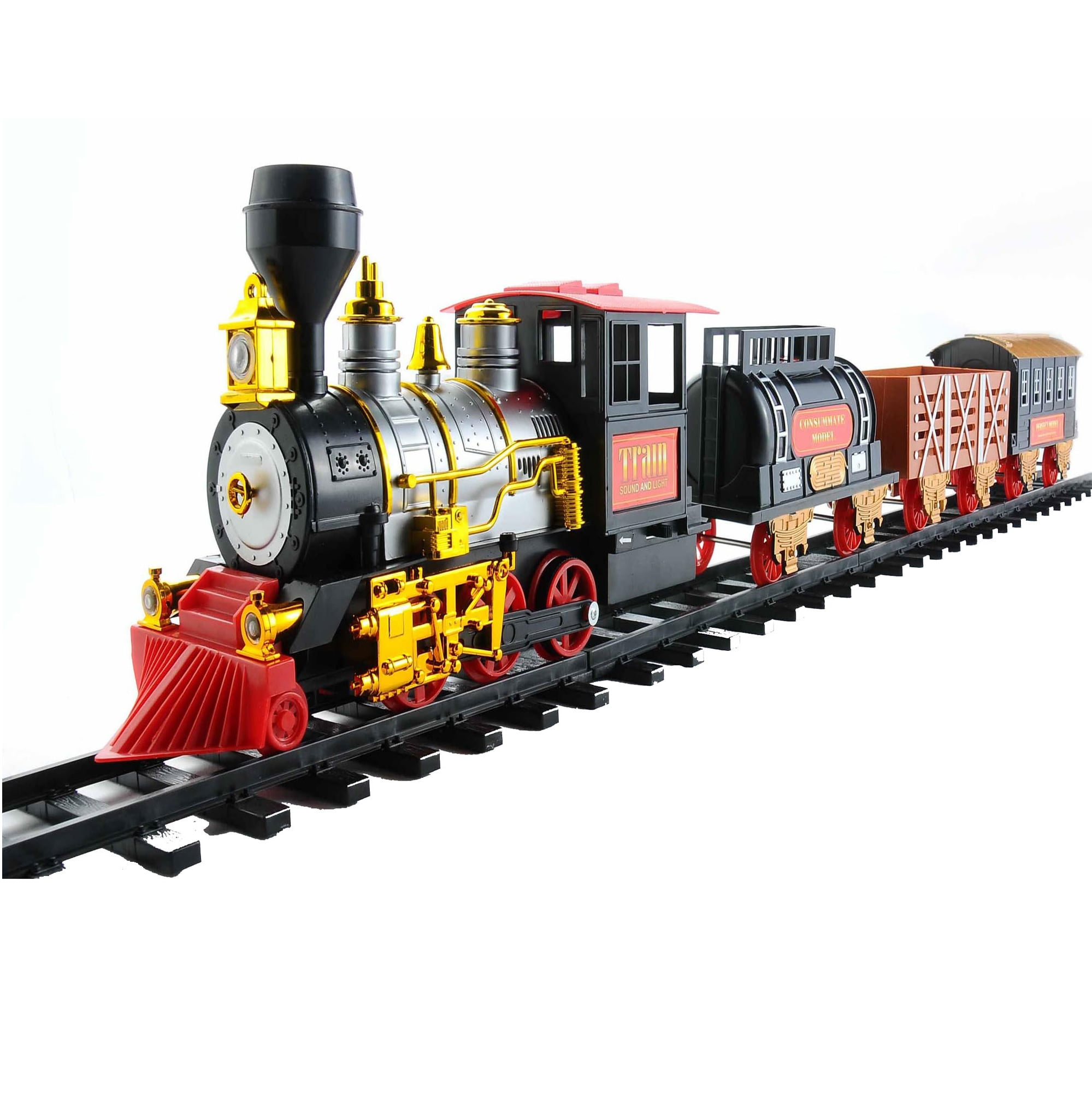 Northlight Ready to Play Animated Classic Train (20 Pieces) Battery