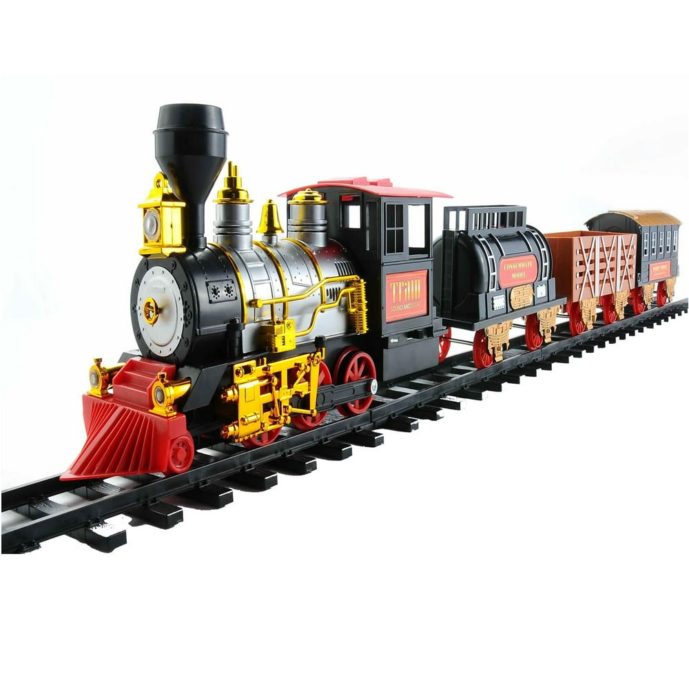 Northlight Ready to Play Animated Classic Train (20 Pieces) Battery