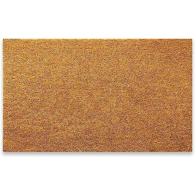 PLUS Haven Pure Coco Coir Doormat with HeavyDuty Backing Natural