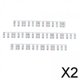 thumbnail image 1 of 2x Pegatinas de Piano Atrevidas con , Pegatinas de Notas para Teclado de Piano Electrónico, Etiquetas de Notas Extraíbles Hechas de para 2 piezas, 1 of 10