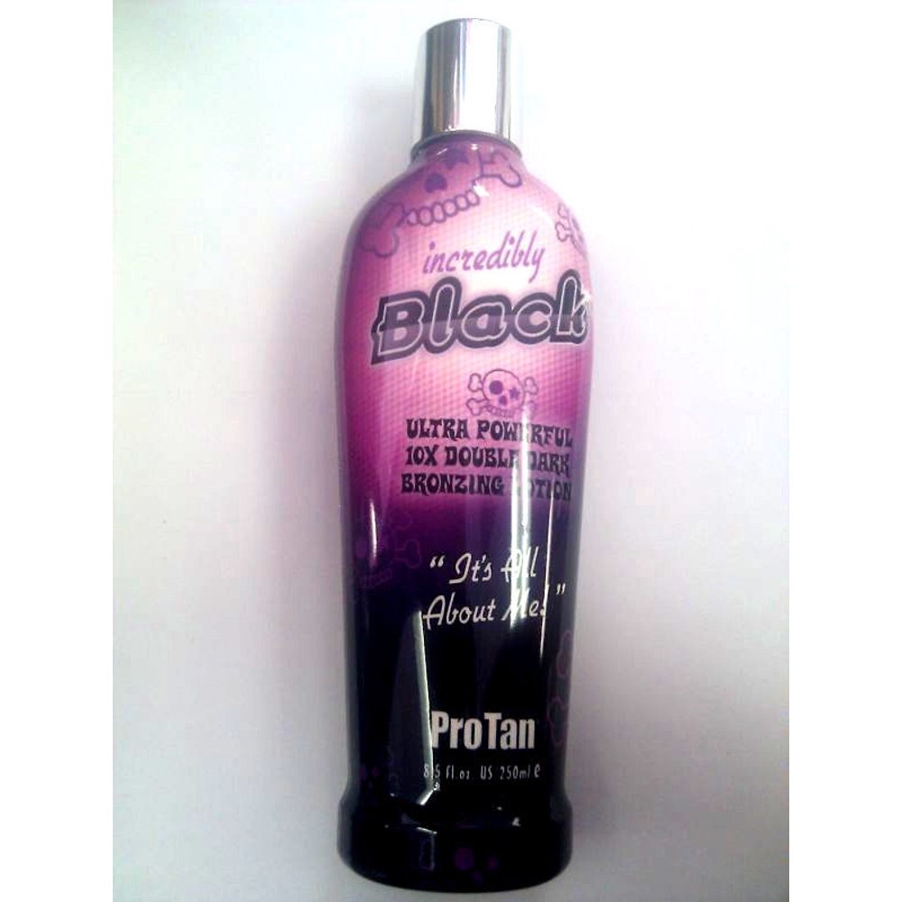 Incredibly Black 10x Bronzer Tanning Bed Lotion