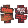 thumbnail image 2 of 2Pcs Halloween Props Creative Street Warning Sign for Roadside Garden, 2 of 6