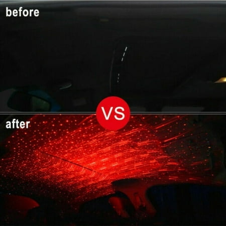 Car Atmosphere Lamp Interior Ambient Star Light - Romantic ...
