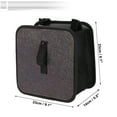 thumbnail image 4 of Unique Bargains Car Trash Can Hanging Front Rear Seats Rhinestone Trash Bin Multicolor 1 Pcs, 4 of 6