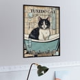 thumbnail image 3 of Cat Decor Wash Your Paws Sign 500 Piece Puzzles for Adults and Kids Cat Wooden Wall Art Decorative Sign for Bedroom Living Room Kitchen Bathroom Office and Home Decor, 3 of 6