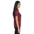thumbnail image 3 of CORE365 78181P Women's Origin Performance Piqué Polo with Pocket-Burgundy-2XL, 3 of 3