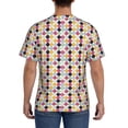 thumbnail image 2 of Rocae Polka Dot for Men's Moisture-Wicking Crew Tee - T-Shirt for Sports, Outdoor Activities, and Casual WearXX-Large, 2 of 9