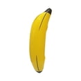 thumbnail image 1 of 2x PVC duradero amarillo plátano impermeable para piscina flotador suministros y decoraciones Colco fideos inflables, 1 of 7