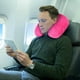 thumbnail image 1 of Fundas de almohada, fundas de almohada, fundas de almohada decorativas con forma de U, inflables para viajes en avión, cuello soplado, textura suave y cálida, polaina elástica y cómoda para el cuello., 1 of 9