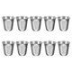 thumbnail image 3 of GOOHOCHY 10 tazas apilables de acero inoxidable, taza de metal, taza compacta para bebidas, taza para comuniones, taza de acero para comuniones., 3 of 8