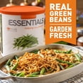 thumbnail image 5 of Emergency Essentials Freeze-Dried Green Beans #10 Can – 21 Servings – Emergency Food with 30-Year Shelf Life – Great for Food Storage and Everyday Use – No Additives or Preservatives – Made in USA, 5 of 7