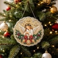 thumbnail image 5 of Christmas Angel Pearl Diamond Art Suncatcher Kit for Adults, Nativity Scene 8 Inch Acrylic Window Hanging Ornament, DIY Xmas Holiday Craft Kit for Home Wall Door Festive Party Decor, 5 of 8