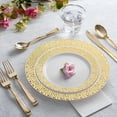 thumbnail image 4 of Stock Your Home 125 Gold Plastic Forks, Looks Like Gold Cutlery - Solid, Durable and Heavy Duty Plastic Forks - Perfect Utensils for Parties, Weddings and Catering Events, 4 of 8