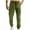 Mens Pants Clearance Army Green, variant on Cargo Pants for Men Yoga Scrub Joggers Elastic Waist Hiking Workout Running Long Trouser with Pockets
