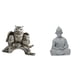 thumbnail image 1 of Escultura De Mono Búho, Adorno De Mesa Para Sala De Estar, Oficina, Armario, Estatua De Buda Coleccionable En Miniatura, 1 of 8