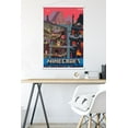 thumbnail image 5 of Minecraft - Cube Wall Poster with Wooden Magnetic Frame, 22.375" x 34", 5 of 5