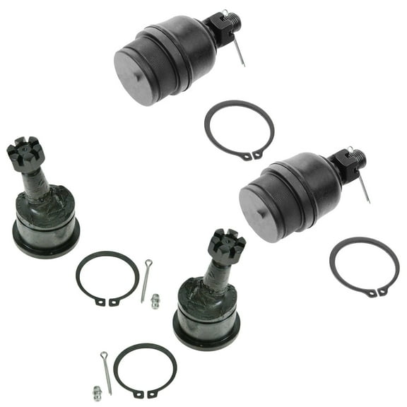 Autos Part Outlet™ New 4 Piece Ball Joint Front Upper & Lower Kit Set for Ford F150 Truck Expedition Fits select: 2004 FORD F-150 HERITAGE, 1997-1999 FORD F250