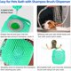 thumbnail image 4 of Champú para perros y gatos, masajeador, cepillo de baño, fregador de ducha, dispensador de jabón de silicona, 4 of 5