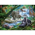thumbnail image 1 of Rompecabezas Ravensburger Jungle Animals 100 piezas para niños, 1 of 6