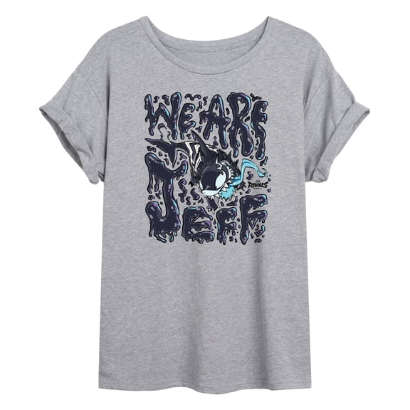 Marvel Rivals - We Are Jeff - Juniors Oversized Graphic T-Shirt