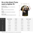 thumbnail image 7 of Fotbe Forest Panda print Short Sleeve Button Down Shirts for Men Casual Summer Beach Wrinkle Free Shirt-XX-Large, 7 of 7