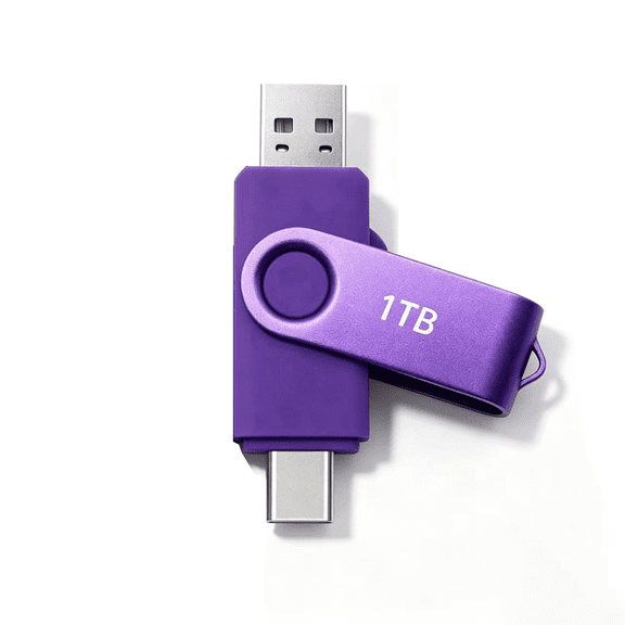 USB C Flash Drive Dual Pendrive 1TThumb Memory Drive for Android Phones,PC,Laptop
