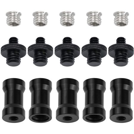 SmallRig 10-Pack 1/4\" To 3/8\" Screw Adapters For Camera Tripods & Mounting Plates - Model 1610