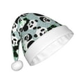 thumbnail image 2 of Cauagu Panda And Eucalyptus for Adult Christmas Hat,1-Pack Xmas Holiday Hat Santa Hat for Women & Men Festive Headwear Accessories Fit for Christmas/New Year/Party, 2 of 6