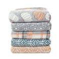 thumbnail image 5 of Mainstays Yellow Textured Plush Throw, 50” x 60”, 5 of 6