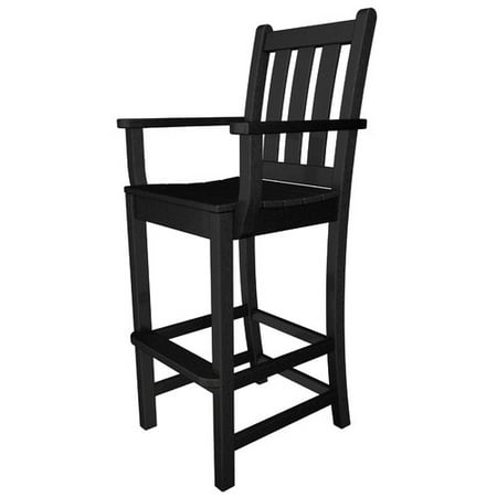 Polywood Traditional Deck - POLYWOOD Traditional 30'' Patio Bar Stool