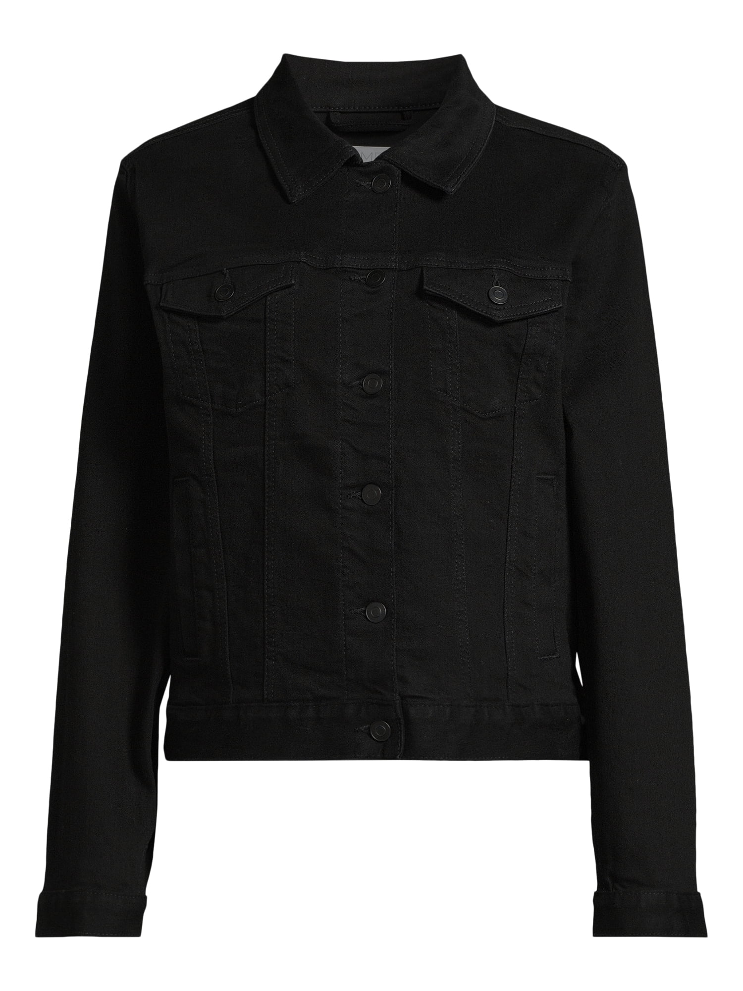 Time and Tru Women's and Women's Plus Denim Jacket, Sizes XS-4X