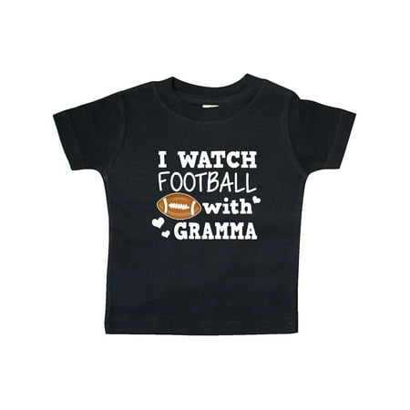 

Inktastic I Watch Football with My Gramma Gift Baby Boy T-Shirt