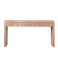 thumbnail image 6 of Hassch 59.2" Modern Entryway Console Table with 4 Carved Drawers, Narrow Hallway Foyer in Natural Finish, Easy Assembly, 6 of 7