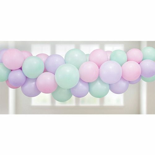 Way to Celebrate Pastel Balloon Garland Kit - 6 Ft