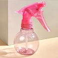 thumbnail image 1 of 2 piezas de rociador de agua de plástico rosa para peluquería/jardín/pulverizador de plantas vacío, 1 of 5