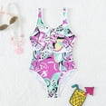thumbnail image 2 of Zszcpp Tankinis Swimsuits For Girl 2025 Faddish Floral Print Adorable Softable Seaside Vacation Suitable Swimsuit Sets Swimwear, 2 of 4