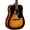 Sunburst, variant on Alvarez RD26 Dreadnought Acoustic Guitar Natural