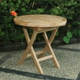 thumbnail image 4 of Anderson Teak Bahama 20" Round Patio End Folding Table In Natural, 4 of 4