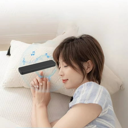 Black and friday deals 2023 Kuluzego Bone-Conduction Sleep Speaker Sleep Wireless Bluetooth Headset Anti-irritation Mini Bluetooth Speaker Bluetooth.3 Long Range without Delay and Radiation