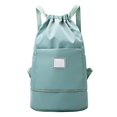 thumbnail image 1 of Puede ampliar la bolsa de viaje de corta distancia de gran capacidad, separación en seco y húmedo, bolsa deportiva para natación y Yoga, 1 of 5