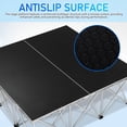 thumbnail image 4 of Toyandona Folding Stage, Black, Waterproof Coated Plywood, Aluminum Frame, Outdoor Use, 4 of 13