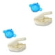 thumbnail image 3 of Wosthever Molde de prensador de alimentos casero antiadherente para hacer bolas de hervida cocina DIY molde de prensado manual herramienta Type1 NO1, 3 of 6