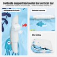 thumbnail image 6 of solautey 45" Large Foldable Bathtub | Extra Wide Freestanding Soaking Tub w/ Sturdy Plastic Frame | Portable Collapsible Spa for Adults & Kids | Indoor/Outdoor Family SPA Tub, 6 of 8