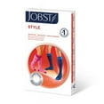 thumbnail image 3 of Jobst Style Soft Fit Knee High Socks - 30-40 mmHg Reg Argyle Grey X-Large, 3 of 7