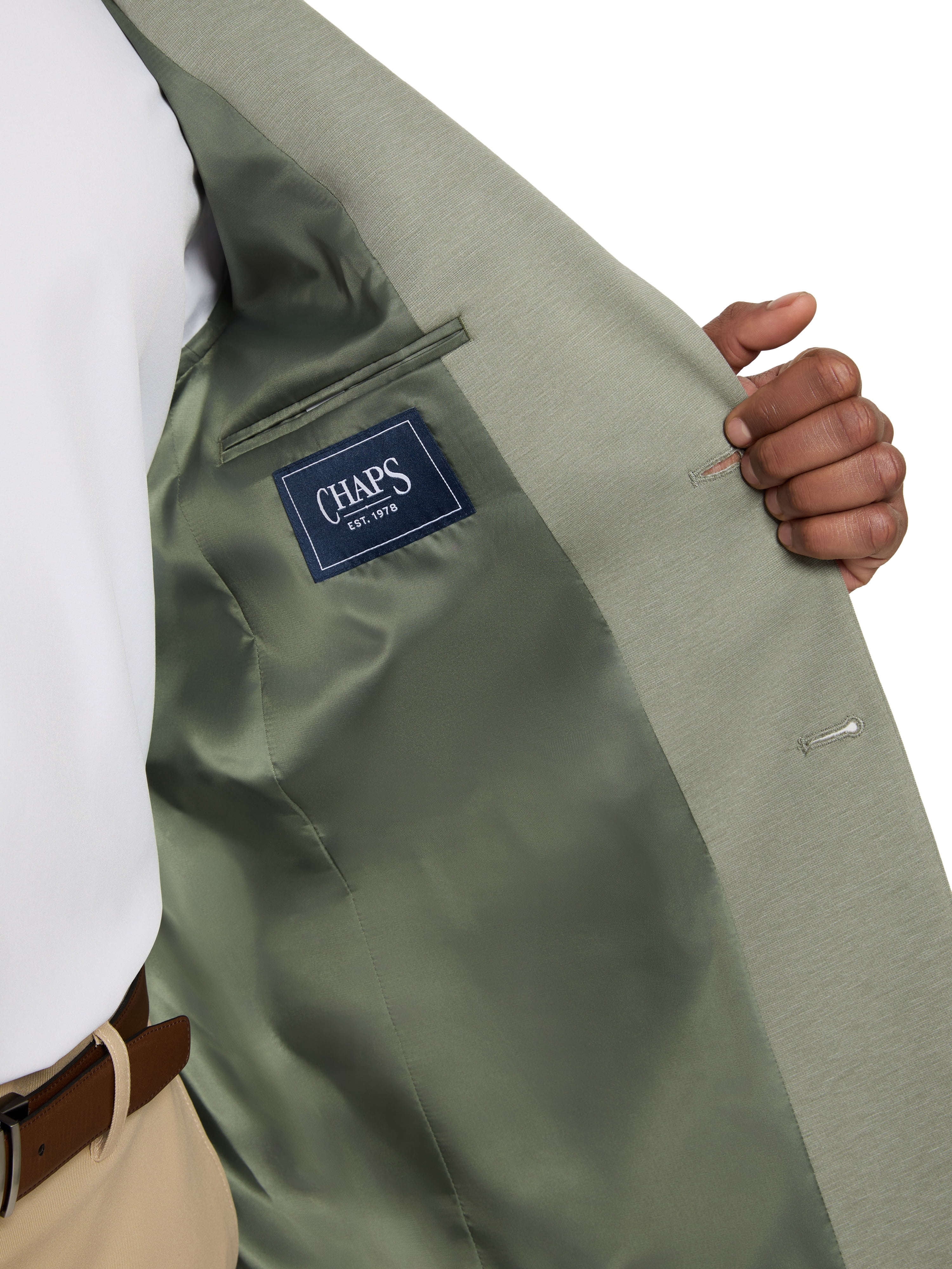 Chaps Men's Green Knit Sport Coat, Sizes 40R-48L