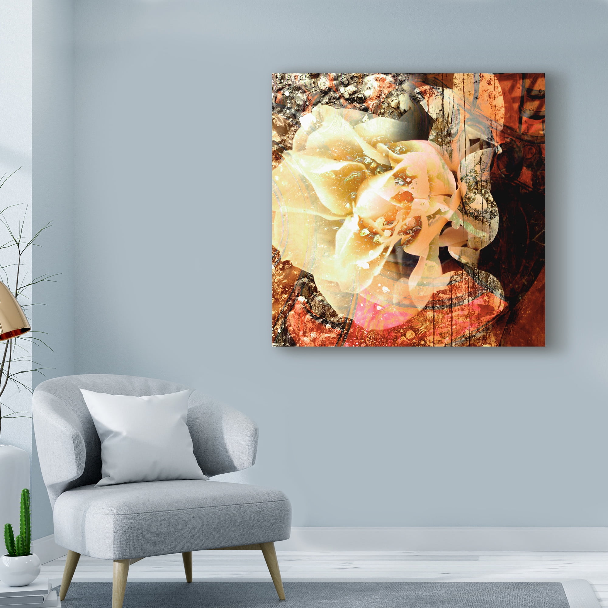 Trademark Fine Art 'Eveline I' Canvas Art by Danielle Harrington