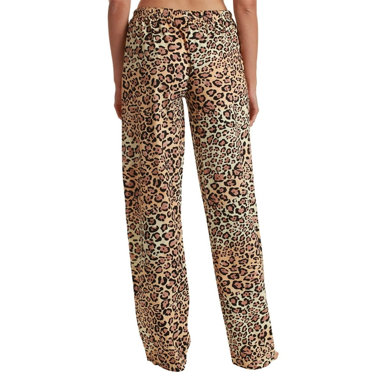 Just Love Women Pajama Pants Sleepwear PJs Leopard Print