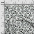 thumbnail image 2 of oneOone Velvet White Fabric Sports Craft Projects Decor Fabric Printed By The Yard 58 Inch Wide, 2 of 4